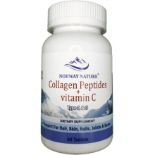  Norway Nature Collagen 750 mg Vitamin C 60 
