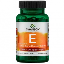  Swanson Vitamin E 400 IU 60 