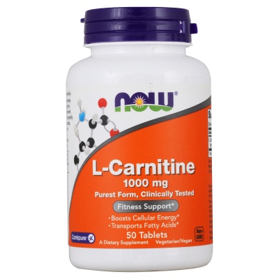 - NOW L-Carnitine Tartrate 1000  50 