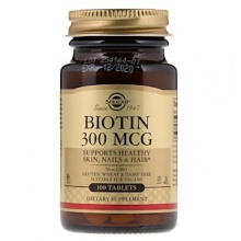  Solgar Biotin 300  100 